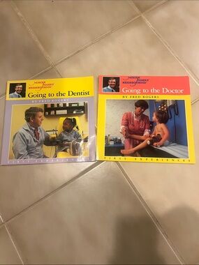 Mister Roger’s Neighborhood Going to the Dentist & Doctor Book Set